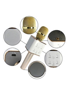 Tuxun Bluetooth Wireless Portable Karaoke Microphone 1553115013-5041 Gold/White/Silver  - Image 4