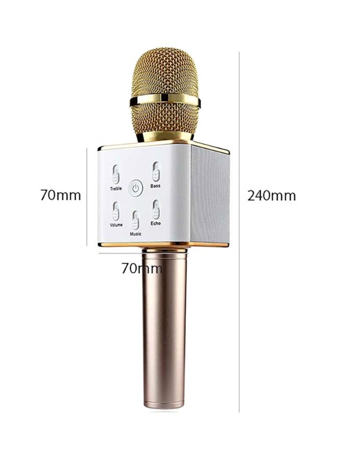 Tuxun Bluetooth Wireless Portable Karaoke Microphone 1553115013-5041 Gold/White/Silver  - Image 5