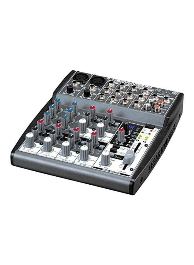 behringer - Premium 10-Input 2-Bus Mixer With Multi-FX Processor 1002FX Grey/Red/Blue - Image 1