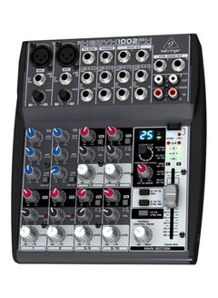 behringer Premium 10-Input 2-Bus Mixer With Multi-FX Processor 1002FX Grey/Red/Blue  - Image 1