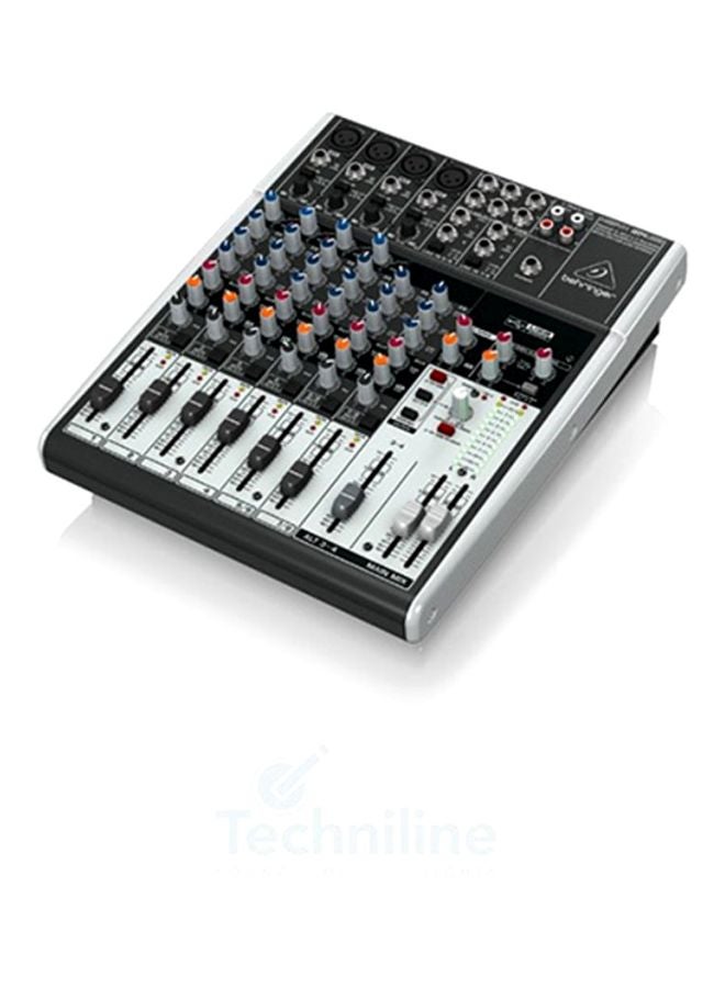 Premium 12-Input 2/2-Bus Mixer With Multi-FX Processor X1204USB Grey/Red/Blue