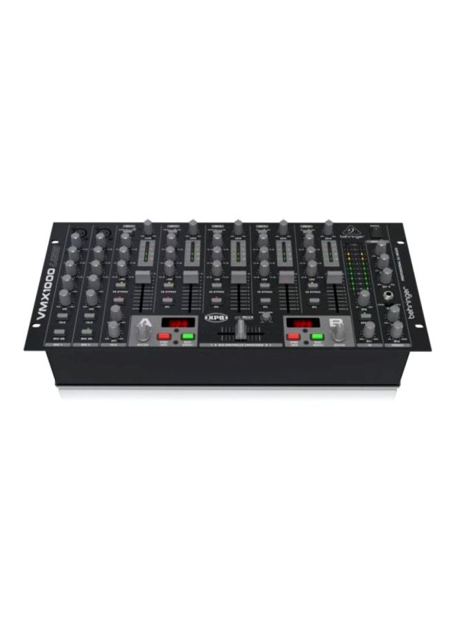 بيهرينغر ميكسر دي جيه يُثبت على الرف بمنفذ USB VMX1000USB أسود  - Image 2