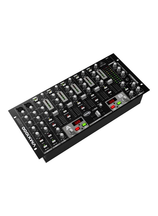 بيهرينغر ميكسر دي جيه يُثبت على الرف بمنفذ USB VMX1000USB أسود  - Image 4