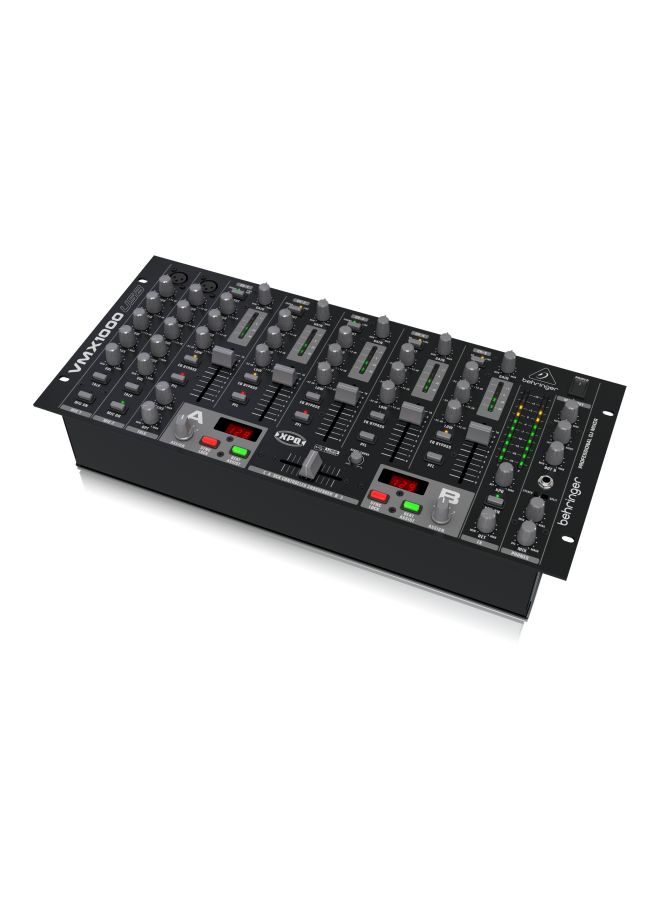 بيهرينغر ميكسر دي جيه يُثبت على الرف بمنفذ USB VMX1000USB أسود  - Image 5
