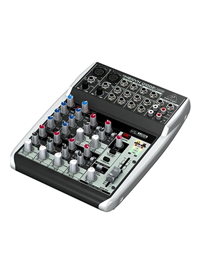 behringer Premium 10-Input 2-Bus Mixer Q1002USB Grey/Red/Blue - Image 3
