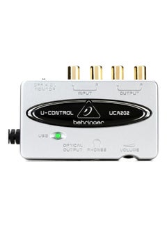 Portable Audio Interface UCA202 Silver/Black - v1614796346/N38975773A_5