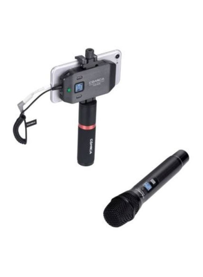 COMICA - CVM-WS50H Wireless Microphone With Hand-Held Transmitter LU-D5967 Black - Image 1