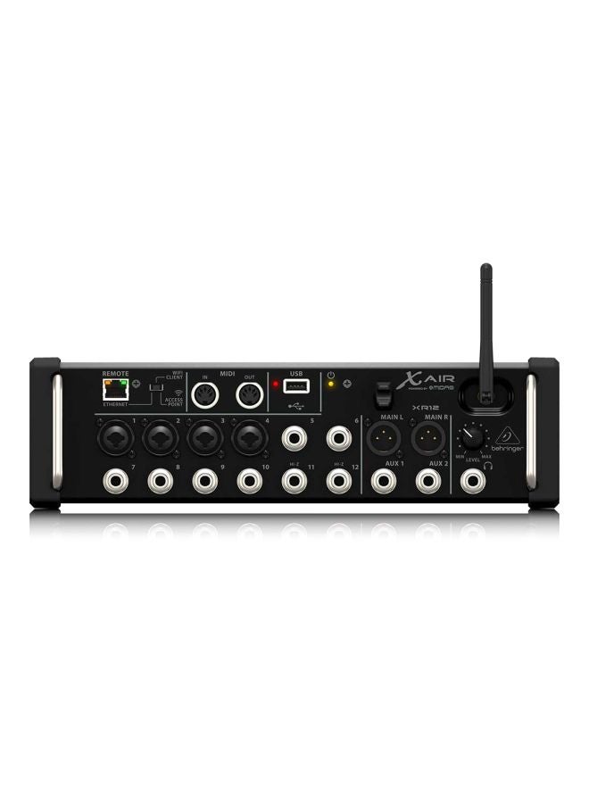 behringer 12-Channel Audio Mixer XR12 Black - Image 1