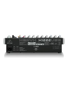 behringer Premium 16-Input 2/2-Bus Mixer With Multi-FX Processor X1222USB Grey/Red/Blue  - Image 3
