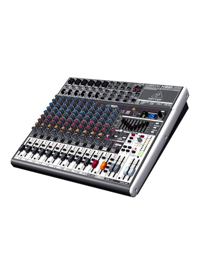 behringer - Premium 18-Input 3/2-Bus Mixer X1832USB Grey/Red/Blue - Image 1