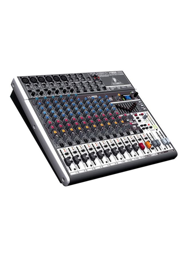 behringer - Premium 18-Input 3/2-Bus Mixer X1832USB Grey/Red/Blue - Image 1