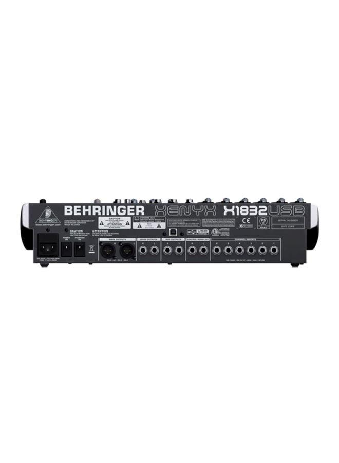 behringer - Premium 18-Input 3/2-Bus Mixer X1832USB Grey/Red/Blue - Image 1