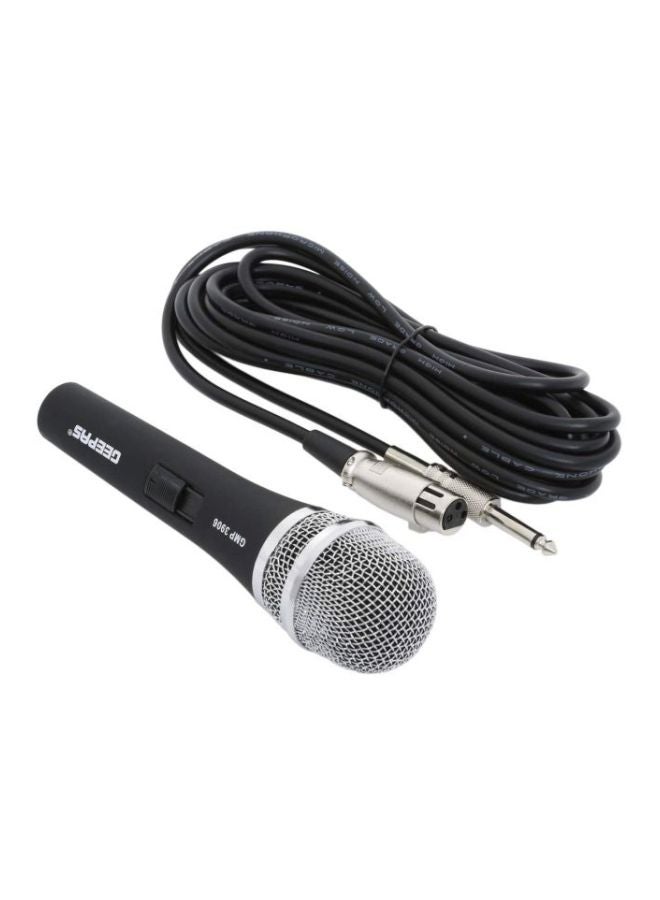 GEEPAS Wireless Microphone GMP3906 Black/Silver  - Image 3