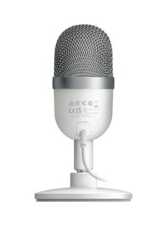 Seiren Mini USB Condenser Microphone: Professional Recording Quality, Precise Supercardioid Pickup Pattern, Tilting Stand, Shock Resistant, For Streaming and Gaming on PC - Mercury White - v1614796393/N42777738A_2