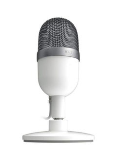 Seiren Mini USB Condenser Microphone: Professional Recording Quality, Precise Supercardioid Pickup Pattern, Tilting Stand, Shock Resistant, For Streaming and Gaming on PC - Mercury White - v1614796393/N42777738A_3