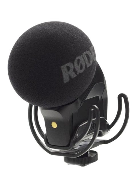 Video Mic On Camera Microphone SVMPR Black