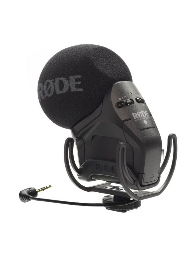 Video Mic On Camera Microphone SVMPR Black