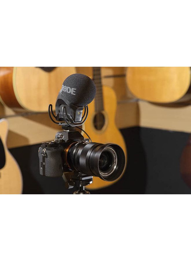 Video Mic On Camera Microphone SVMPR Black