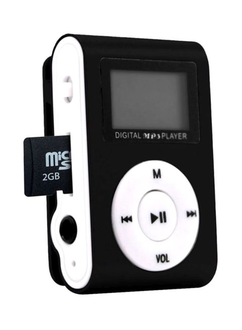 Digital LCD Clip Style MP3 Player MG01 Black