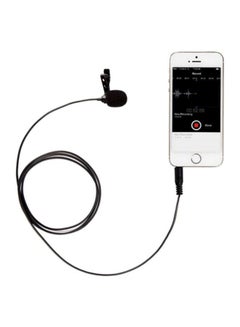 BOYA Omni-Directional Lavalier Microphone For iPhone & Smartphones BY-LM10 Dark Black  - Image 4