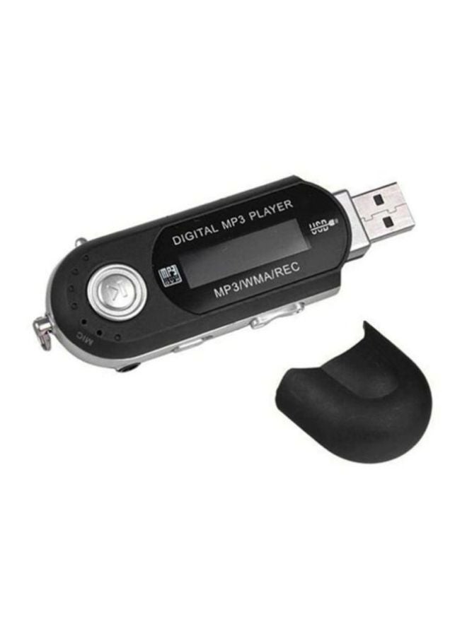 Voberry - Digital MP3 Player With Earphones XYQ60107121BK_U00491 Black/Silver - Image 1