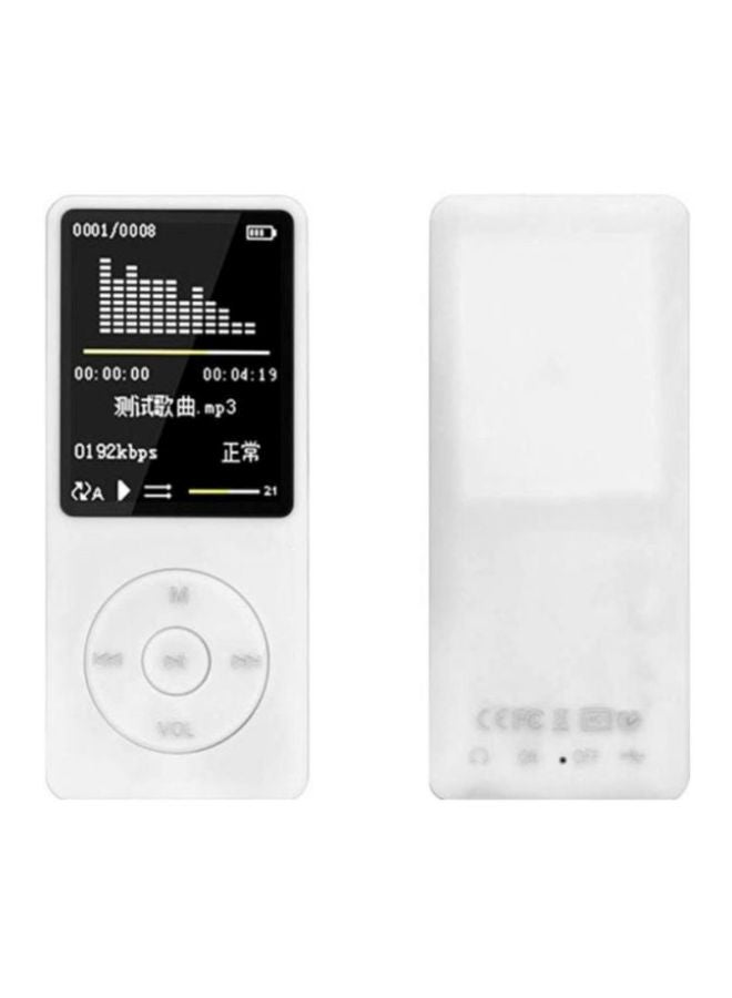 Voberry Portable MP4 Player XYQ60830122WH_U00491 White/Black  - Image 1