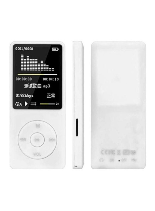 Voberry Portable MP4 Player XYQ60830122WH_U00491 White/Black  - Image 4