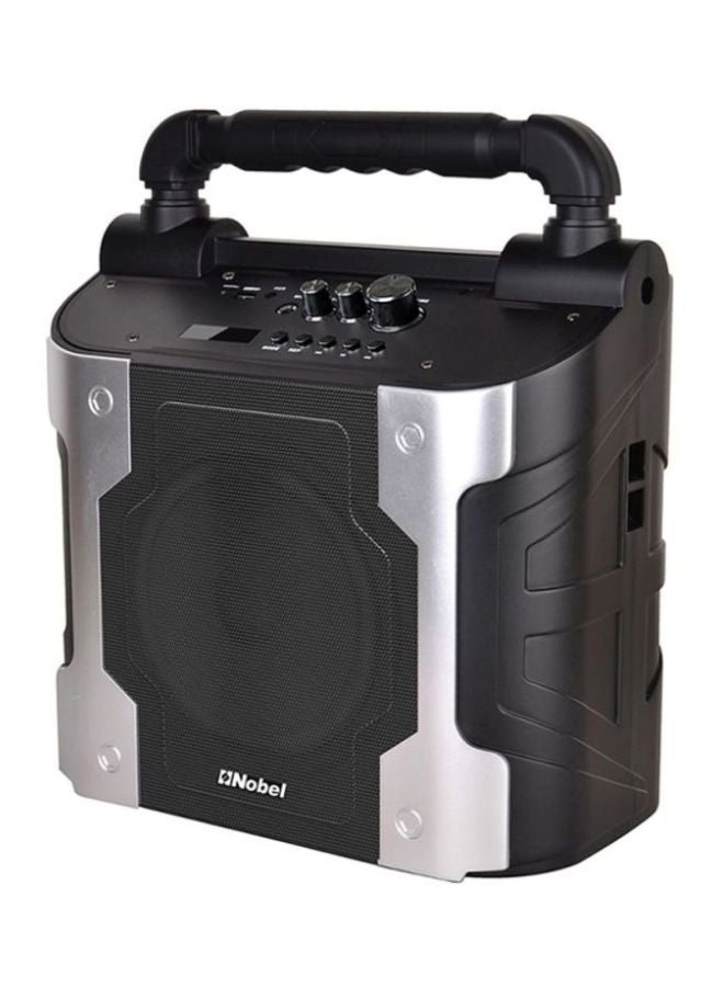 نوبل مكبر صوت مكتبي أسود/فضي