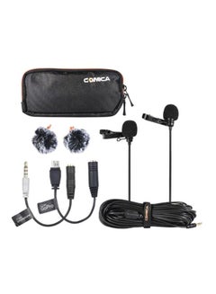 Dual-Head Lavalier Microphone CVM-D02 Black - v1614796414/N28994230A_1