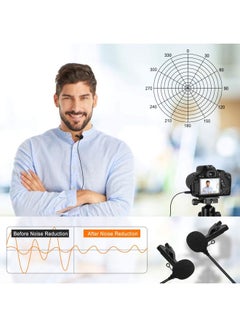 Dual-Head Lavalier Microphone CVM-D02 Black - v1614796416/N28994230A_7