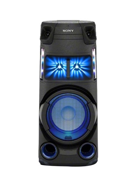 High Power Audio System With Party Light MHC-V43D Black/Blue