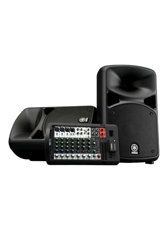 YAMAHA - Portable PA System With Bluetooth STAGEPAS 600BT Black - Image 1