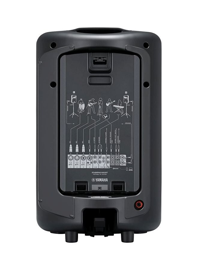 YAMAHA - Portable PA System With Bluetooth STAGEPAS 600BT Black - Image 1