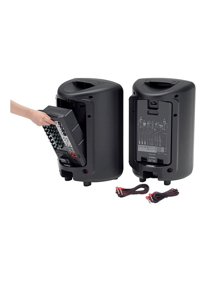 YAMAHA - Portable PA System With Bluetooth STAGEPAS 600BT Black - Image 1