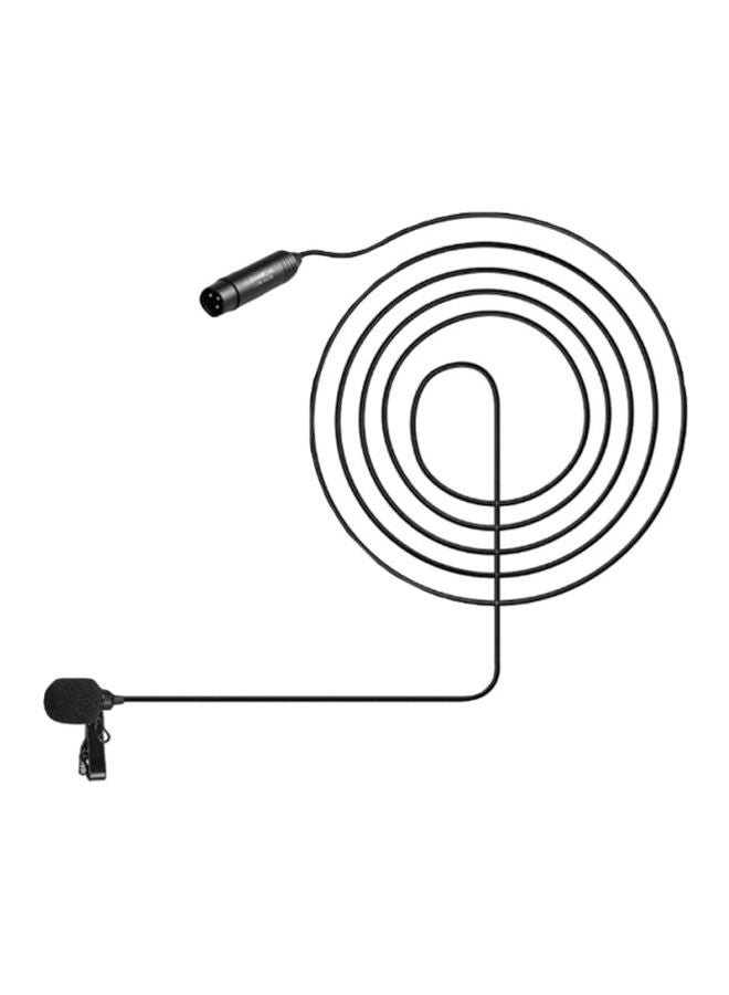 COMICA Cardioid Lavalier Lapel Microphone Condenser Mic DD1347 Black - Image 1