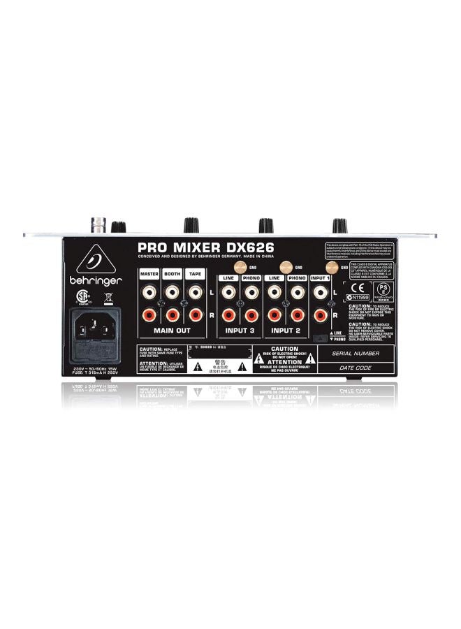 behringer 3-Channel DJ Mixer With BPM Counter And VCA Control DX626 White/Black - Image 4