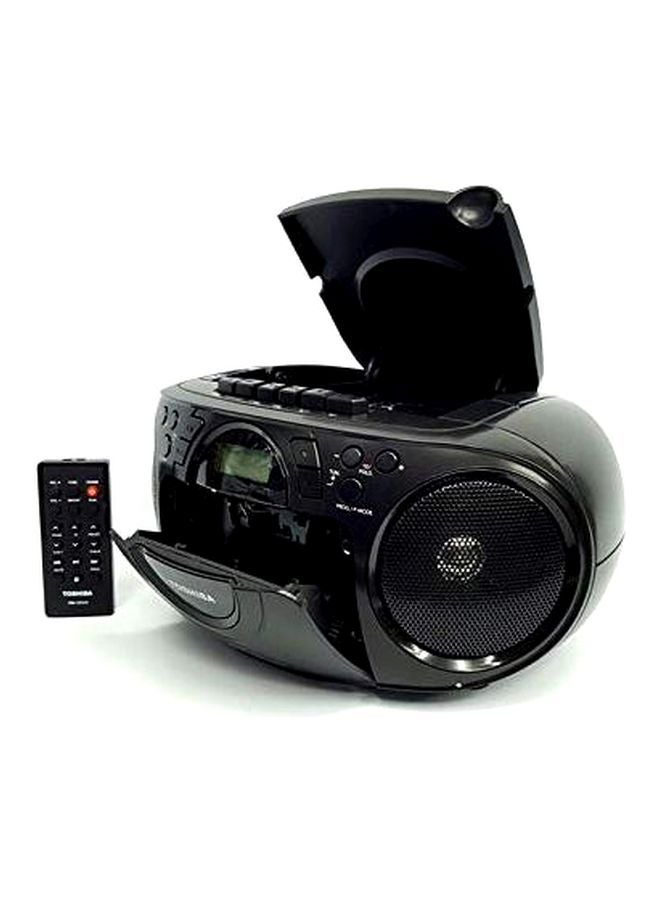 Toshiba - Radio Cassette Recorder With CD/USB TY-CKU310 (K) BLACK BS Black - Image 1