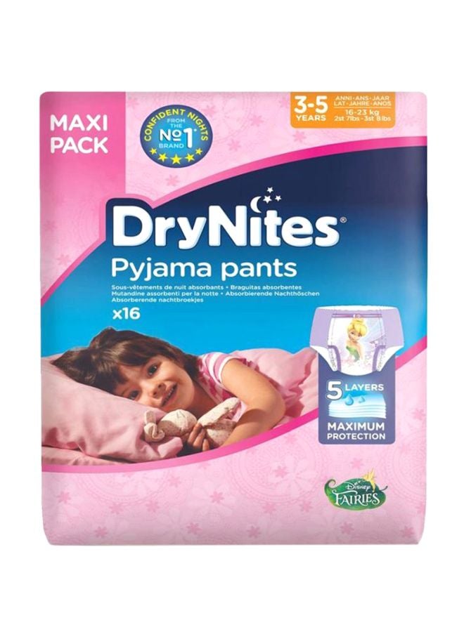 HUGGIES Drynites Pyjama Pant Diaper, Maxi Pack, 16-23 Kg, 16 Count