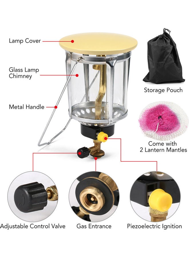 Generic - Portable Single Gas Lamp with 2 Mantles - Image 1