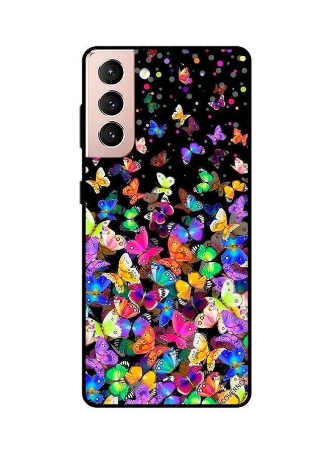 كوفرنيكس غطاء حماية واقي لهاتف سامسونج جالاكسي S21+ ‏5G فراشات صغيرة - Image 1