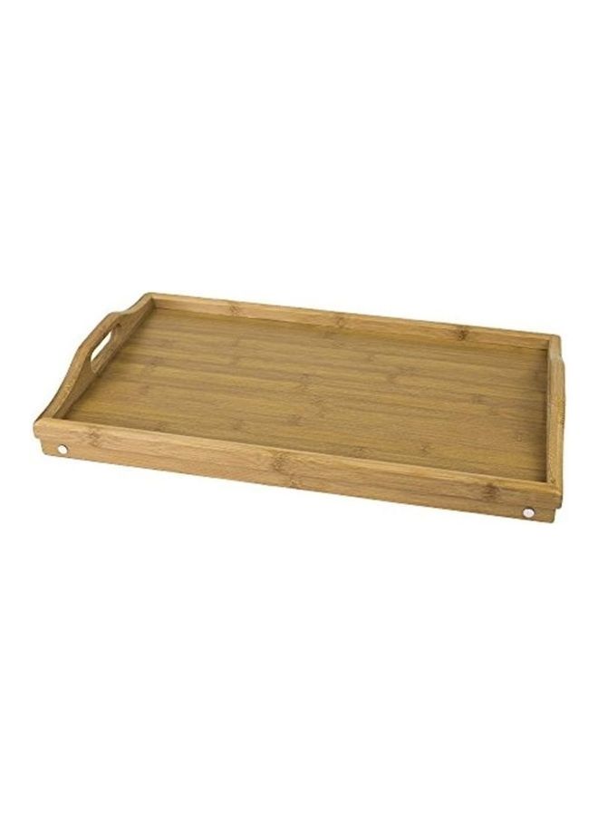 Home Basics Wooden Bed Tray Brown 51 x 31 x 7cm  - Image 2