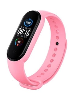 HuHa Replacement Silicone Strap For Xiaomi Mi Band 5/4/3 Pink 