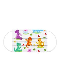 40-Piece Dinosaur Printed Disposable Mask Set - v1614800028/N44907586A_2