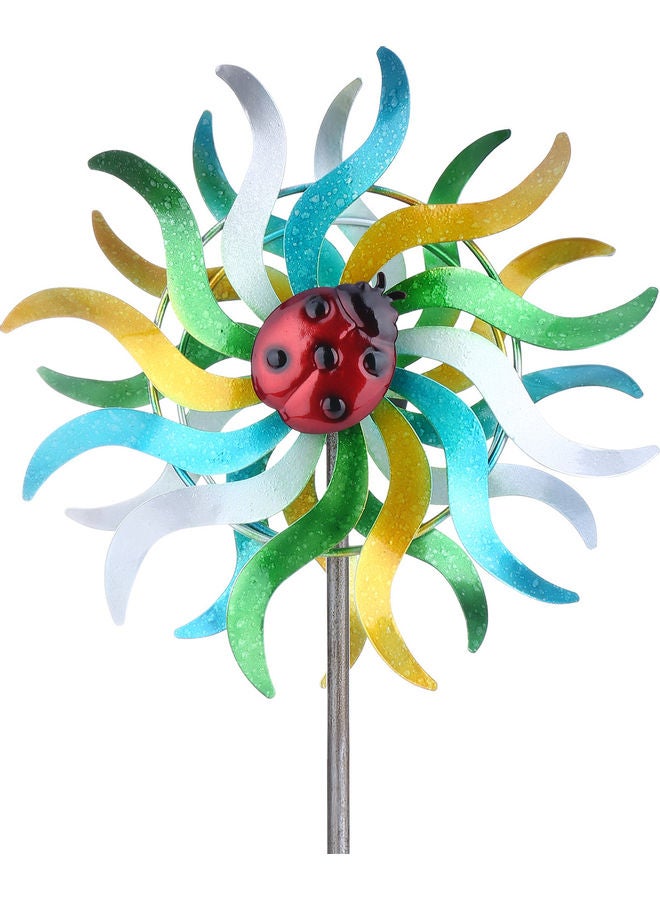 TOOARTS 3D Sunflower Wind Spinner Multicolour - Image 1