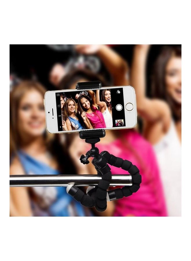 هوها حامل ثلاثي القوائم صغير الحجم وخفيف الوزن أسود - Image 5