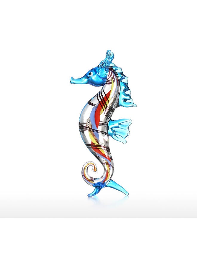 TOOARTS Little Seahorse Sea Life Sculpture Multicolour - Image 2