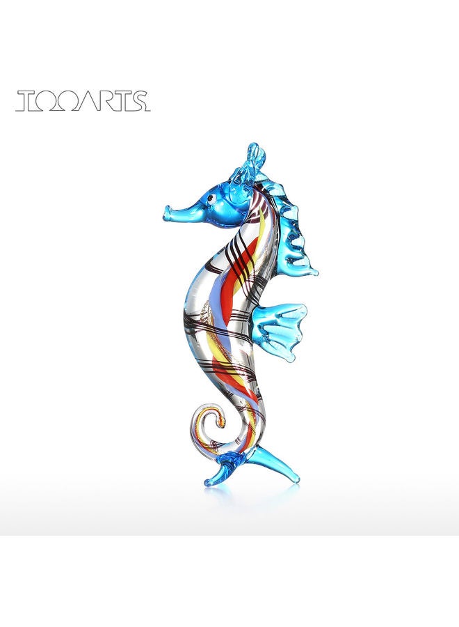 TOOARTS Little Seahorse Sea Life Sculpture Multicolour - Image 3