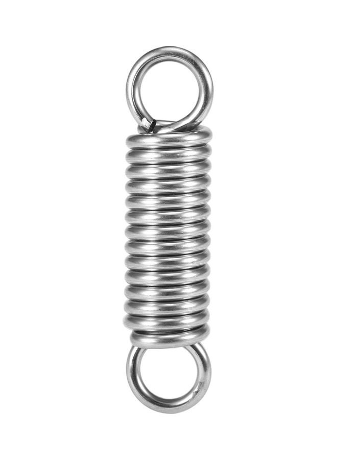 طقم خطافات صيد من الإستانلس ستيل مكون من 4 قطع فضي Spring Hook: 15x3.5, Swivel Hook: 9x3.5, Snap Hook: 8x2.5سم  - Image 2