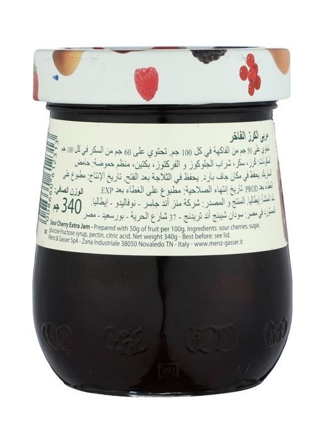 MENZ&GASSER 50% Cherry  Jam 340grams - Image 2