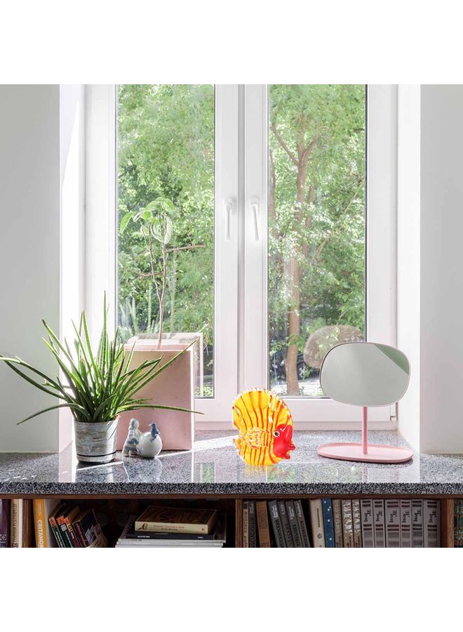 توراتس قطعة فنية من الزجاج المشكّل يدوياً على شكل سمكة متعدد الألوان - Image 3